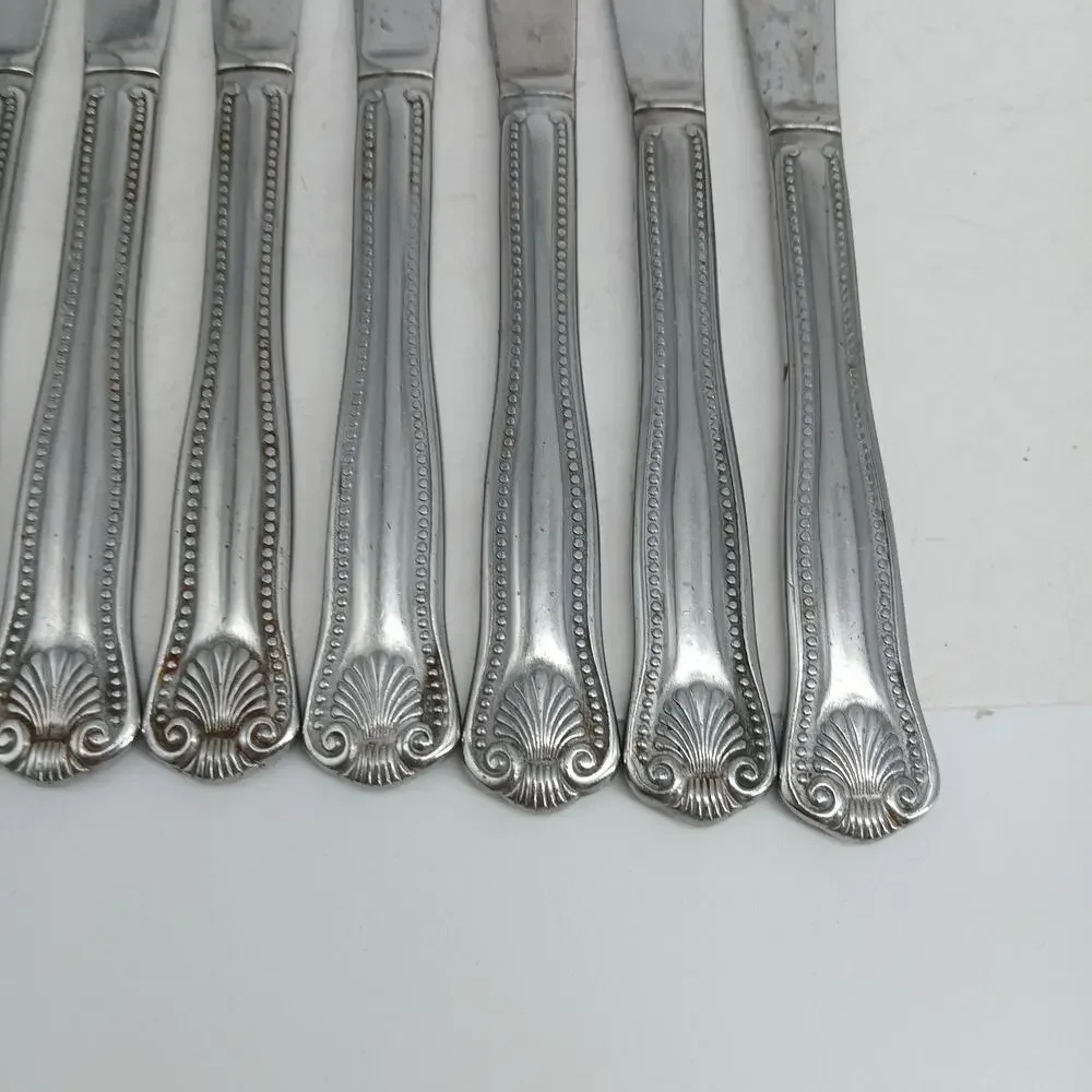 11X BK TOWLE Supreme STUART SHELL Stainless Butter Dinner Knives
